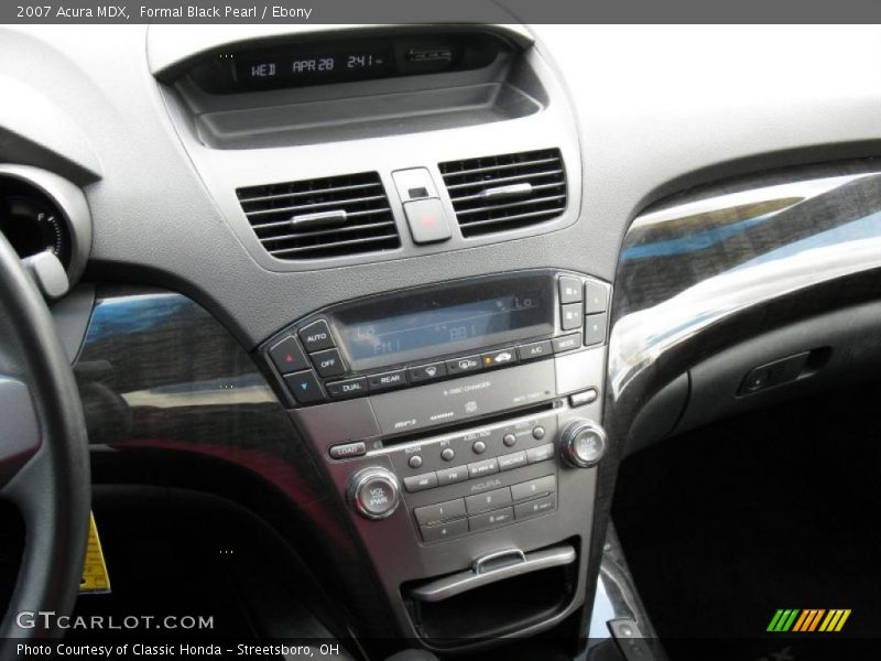 Formal Black Pearl / Ebony 2007 Acura MDX