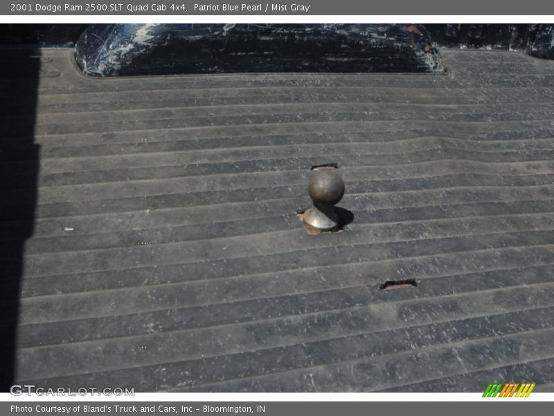 Patriot Blue Pearl / Mist Gray 2001 Dodge Ram 2500 SLT Quad Cab 4x4