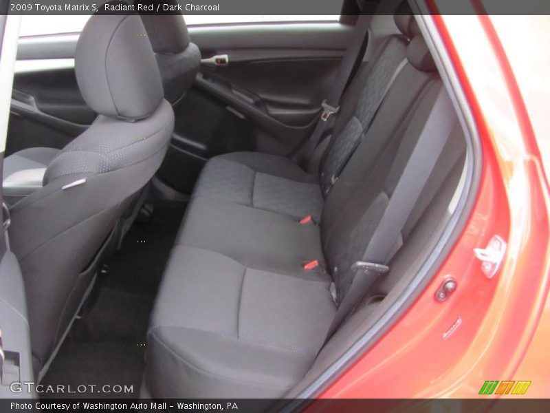Radiant Red / Dark Charcoal 2009 Toyota Matrix S