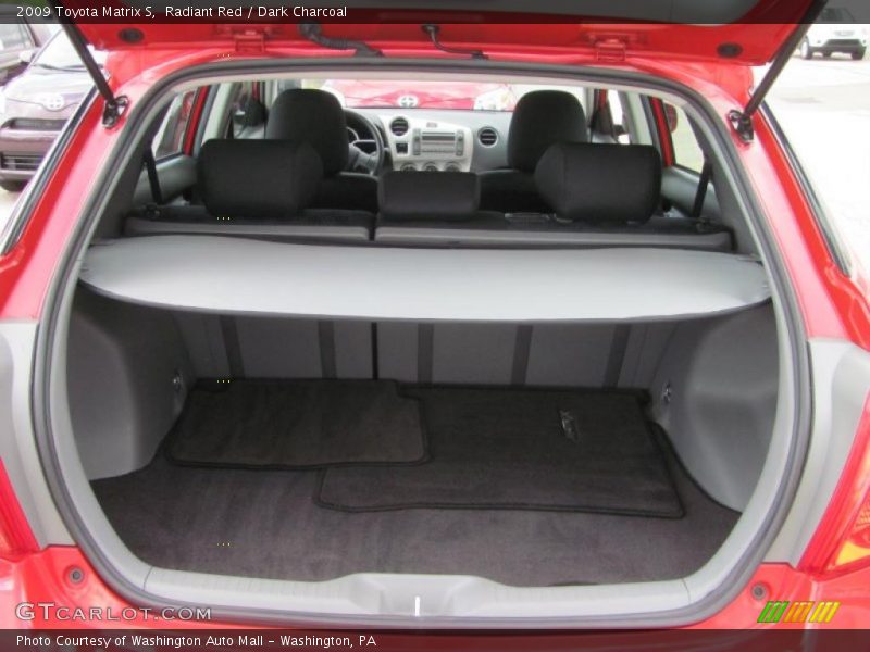 Radiant Red / Dark Charcoal 2009 Toyota Matrix S