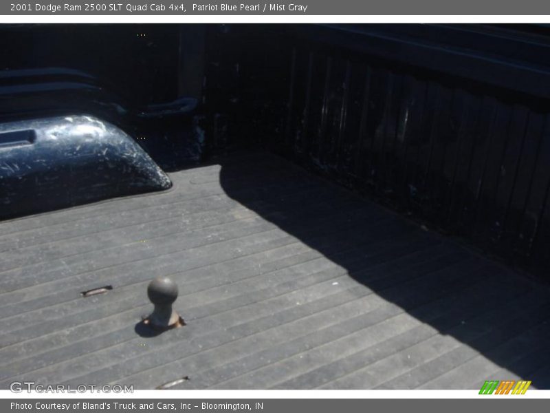 Patriot Blue Pearl / Mist Gray 2001 Dodge Ram 2500 SLT Quad Cab 4x4