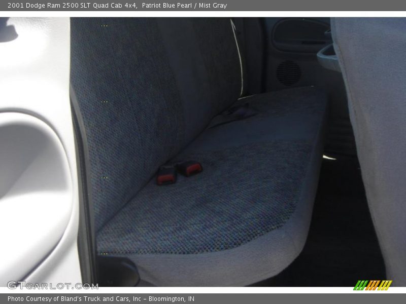 Patriot Blue Pearl / Mist Gray 2001 Dodge Ram 2500 SLT Quad Cab 4x4