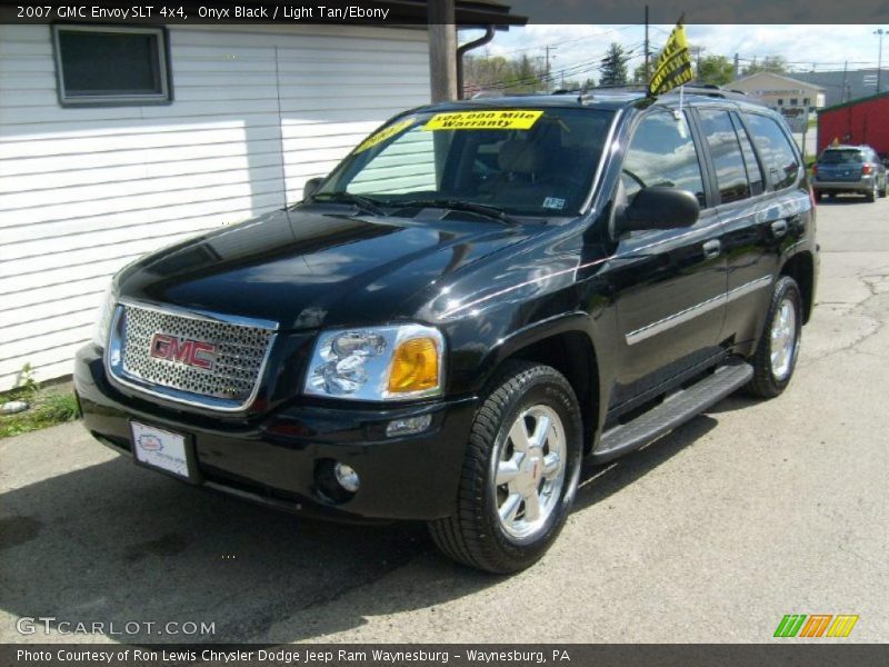 Onyx Black / Light Tan/Ebony 2007 GMC Envoy SLT 4x4