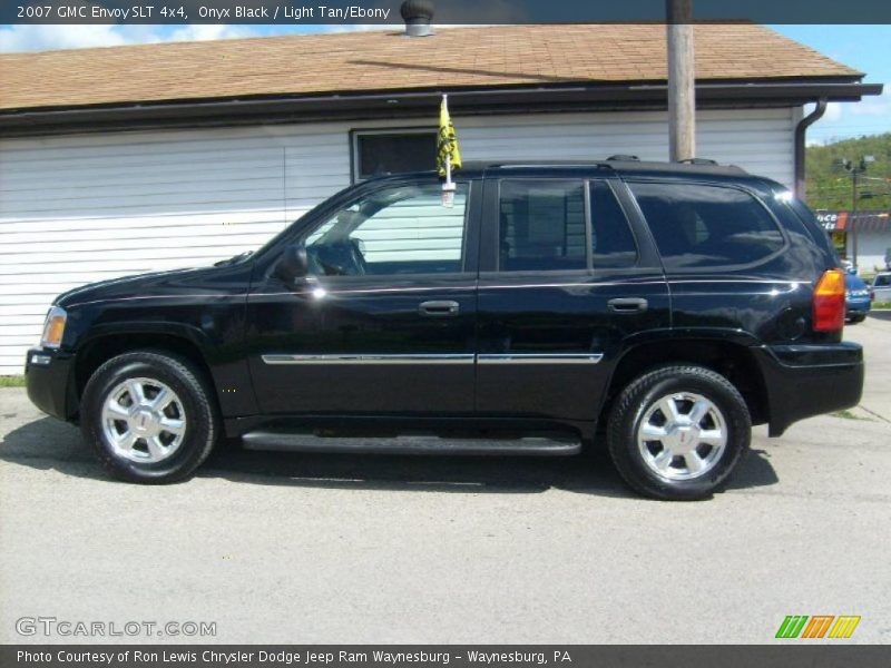 Onyx Black / Light Tan/Ebony 2007 GMC Envoy SLT 4x4