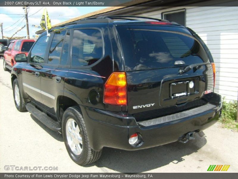 Onyx Black / Light Tan/Ebony 2007 GMC Envoy SLT 4x4