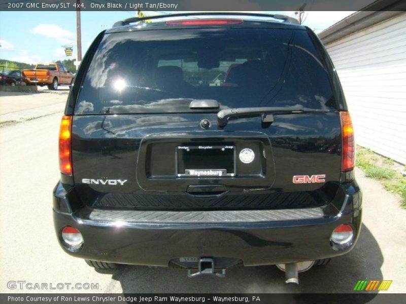 Onyx Black / Light Tan/Ebony 2007 GMC Envoy SLT 4x4