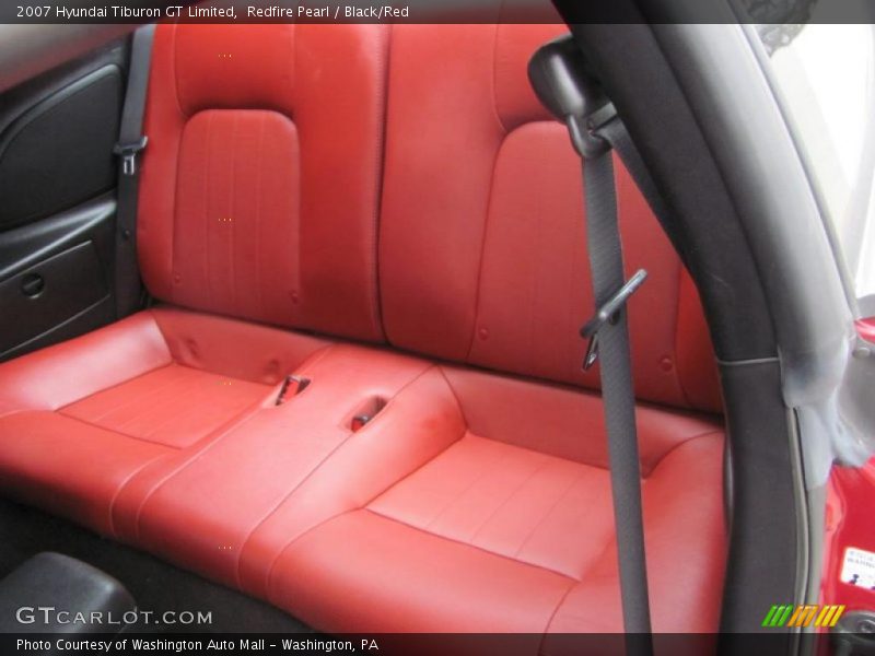 Redfire Pearl / Black/Red 2007 Hyundai Tiburon GT Limited