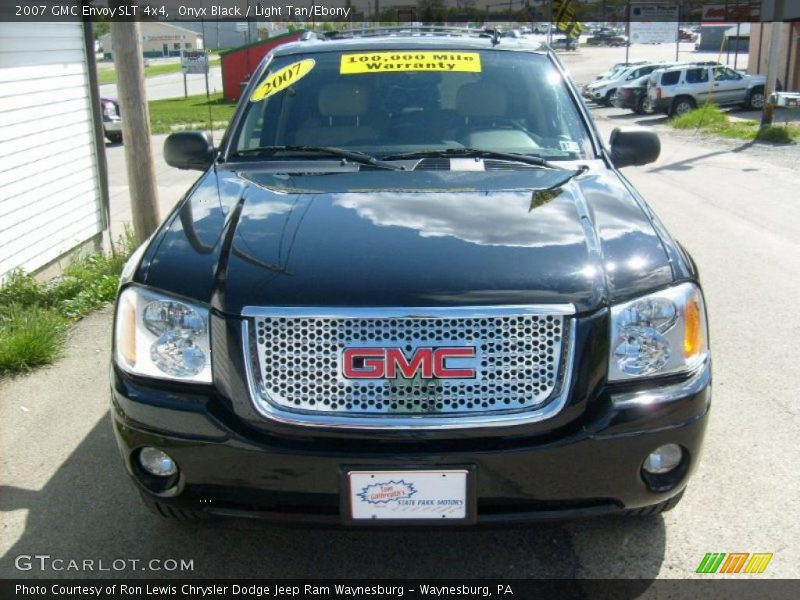 Onyx Black / Light Tan/Ebony 2007 GMC Envoy SLT 4x4