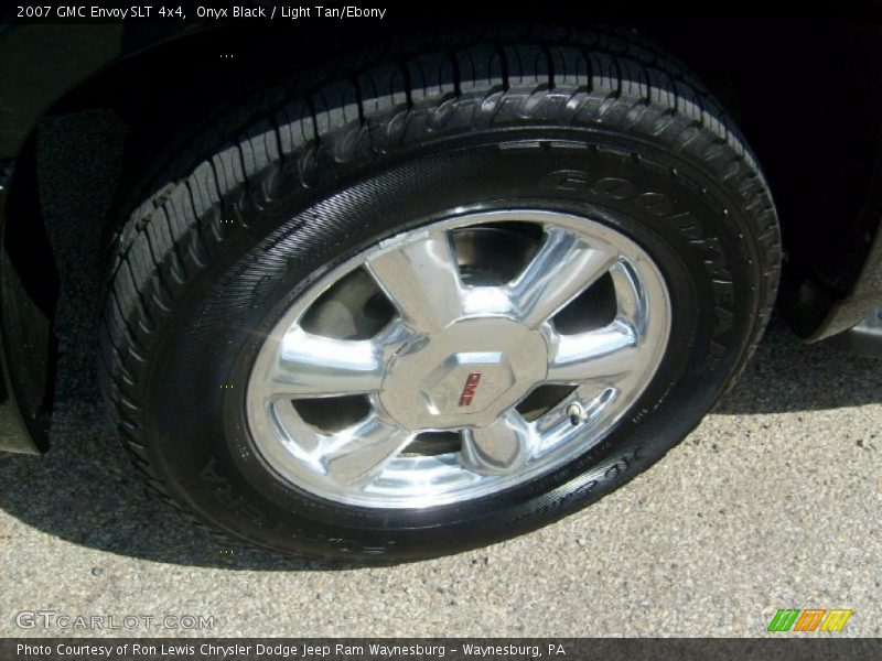 Onyx Black / Light Tan/Ebony 2007 GMC Envoy SLT 4x4