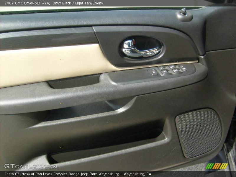 Onyx Black / Light Tan/Ebony 2007 GMC Envoy SLT 4x4