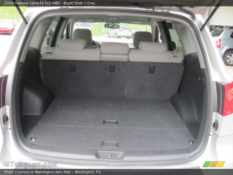 Bright Silver / Gray 2009 Hyundai Santa Fe GLS 4WD
