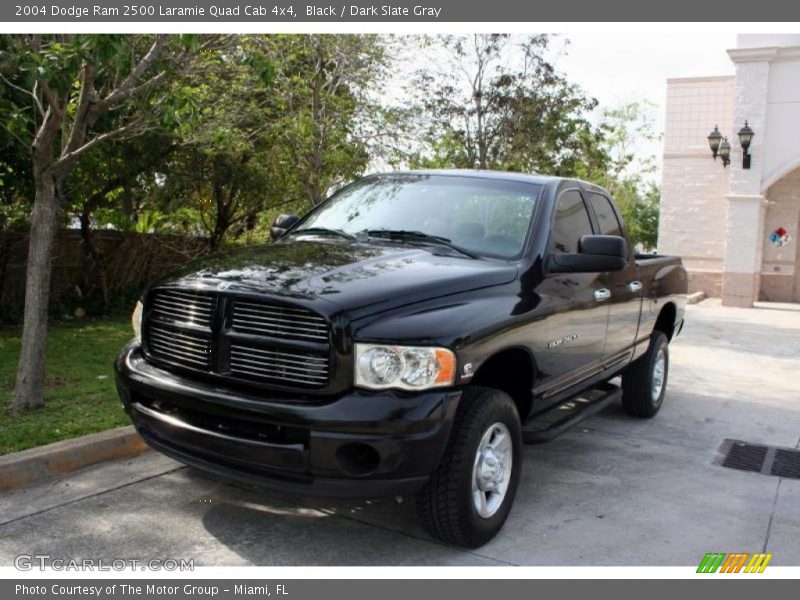 Black / Dark Slate Gray 2004 Dodge Ram 2500 Laramie Quad Cab 4x4