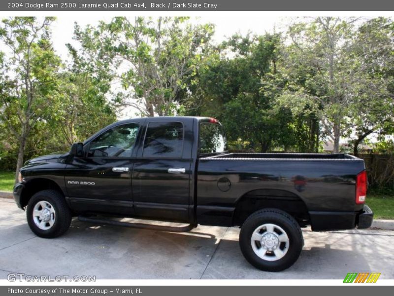 Black / Dark Slate Gray 2004 Dodge Ram 2500 Laramie Quad Cab 4x4