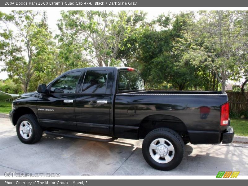 Black / Dark Slate Gray 2004 Dodge Ram 2500 Laramie Quad Cab 4x4
