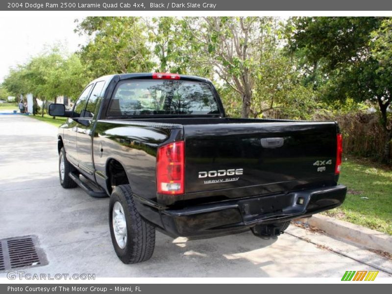 Black / Dark Slate Gray 2004 Dodge Ram 2500 Laramie Quad Cab 4x4