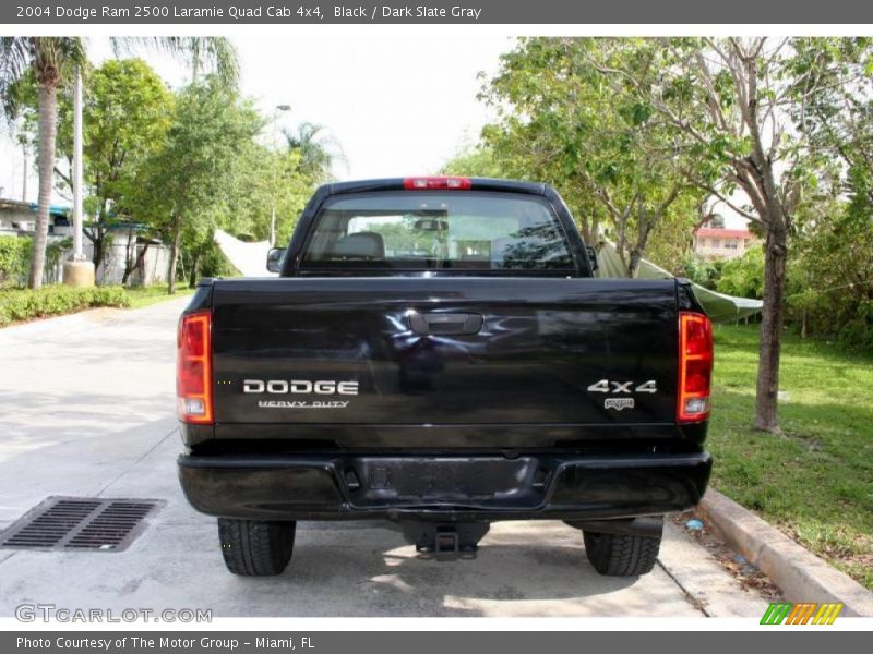Black / Dark Slate Gray 2004 Dodge Ram 2500 Laramie Quad Cab 4x4