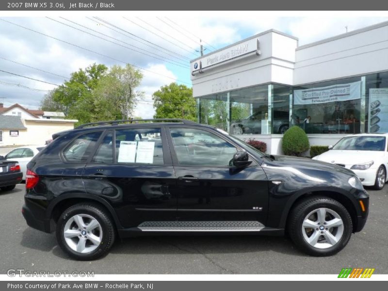 Jet Black / Black 2007 BMW X5 3.0si