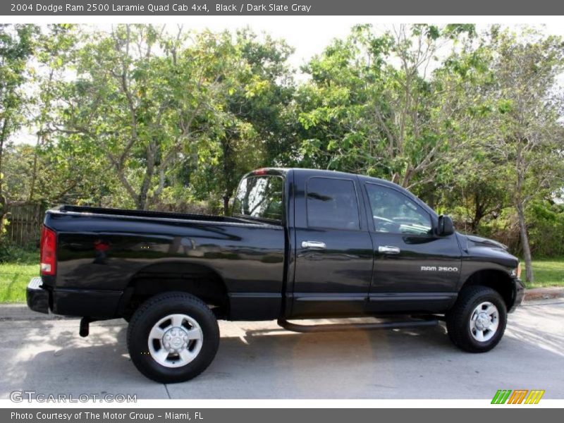 Black / Dark Slate Gray 2004 Dodge Ram 2500 Laramie Quad Cab 4x4