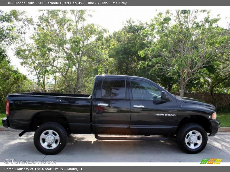 Black / Dark Slate Gray 2004 Dodge Ram 2500 Laramie Quad Cab 4x4