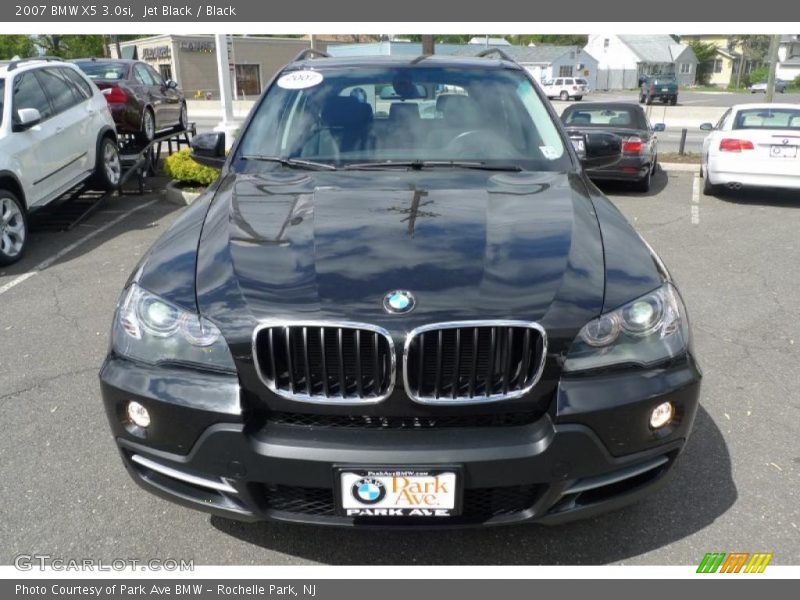 Jet Black / Black 2007 BMW X5 3.0si