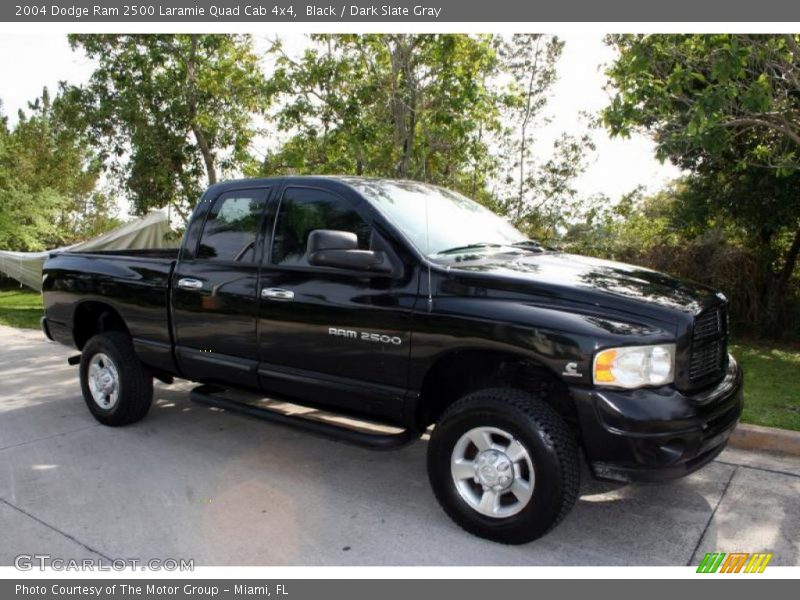 Black / Dark Slate Gray 2004 Dodge Ram 2500 Laramie Quad Cab 4x4