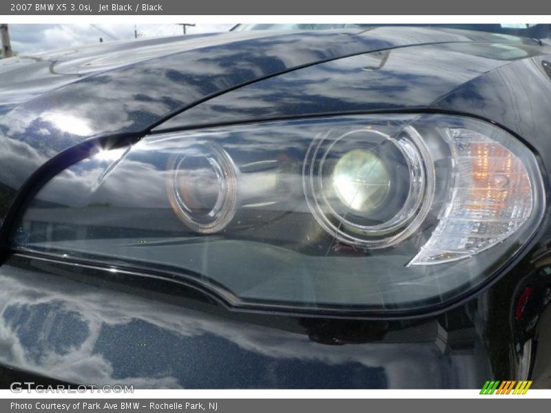 Jet Black / Black 2007 BMW X5 3.0si