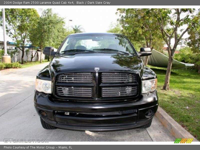 Black / Dark Slate Gray 2004 Dodge Ram 2500 Laramie Quad Cab 4x4