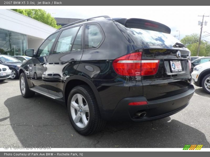 Jet Black / Black 2007 BMW X5 3.0si