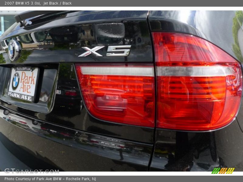Jet Black / Black 2007 BMW X5 3.0si