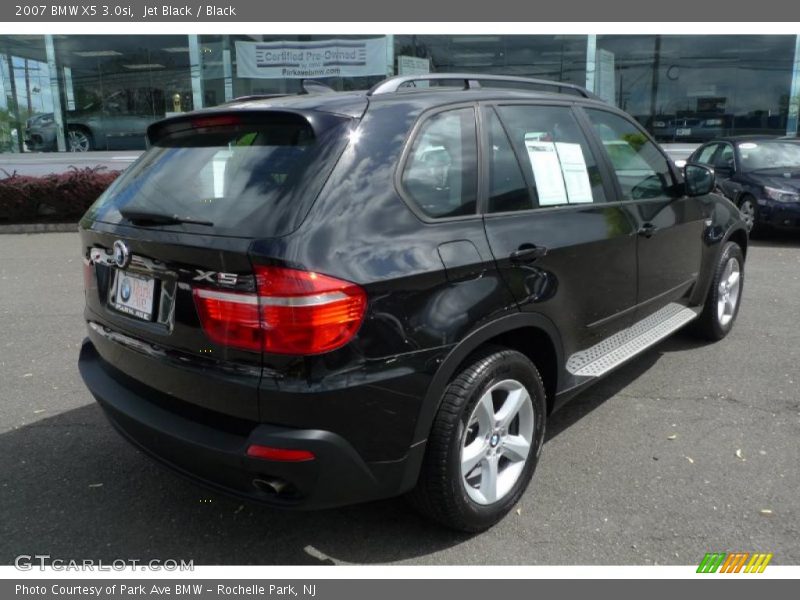 Jet Black / Black 2007 BMW X5 3.0si