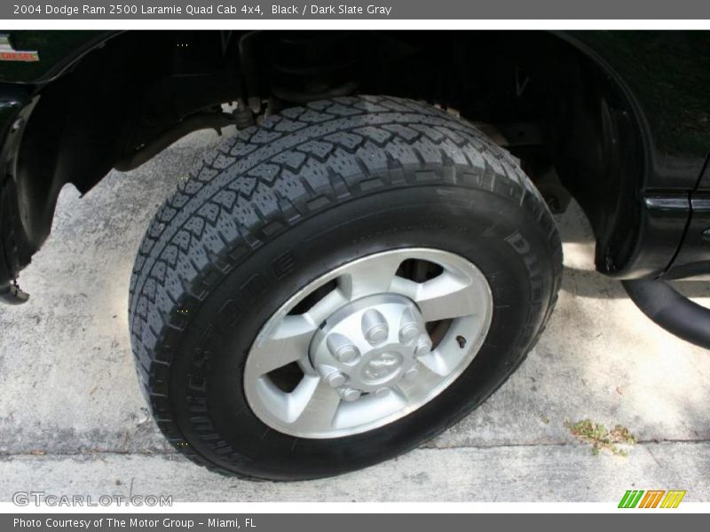 Black / Dark Slate Gray 2004 Dodge Ram 2500 Laramie Quad Cab 4x4