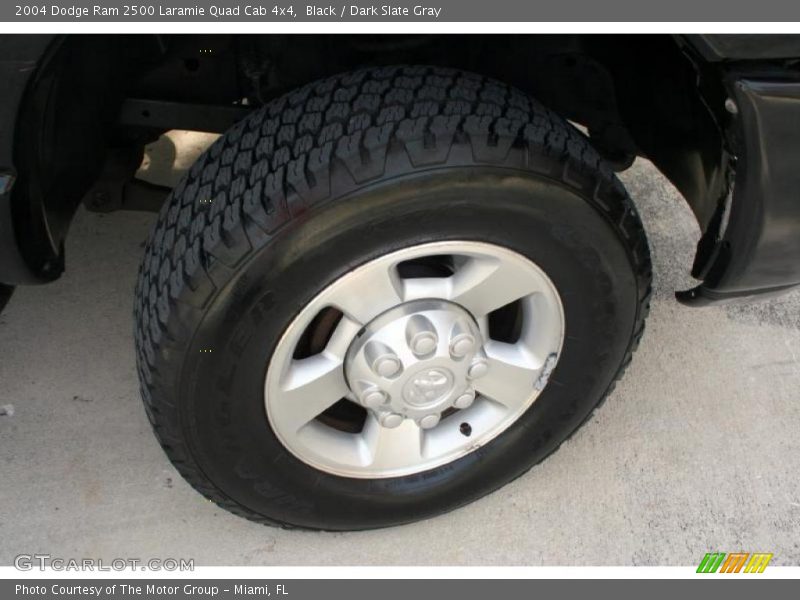 Black / Dark Slate Gray 2004 Dodge Ram 2500 Laramie Quad Cab 4x4