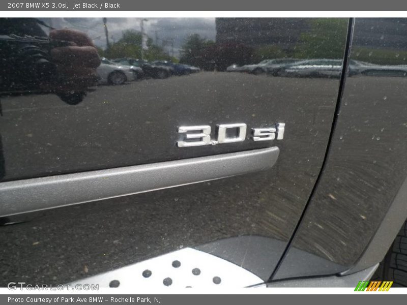 Jet Black / Black 2007 BMW X5 3.0si