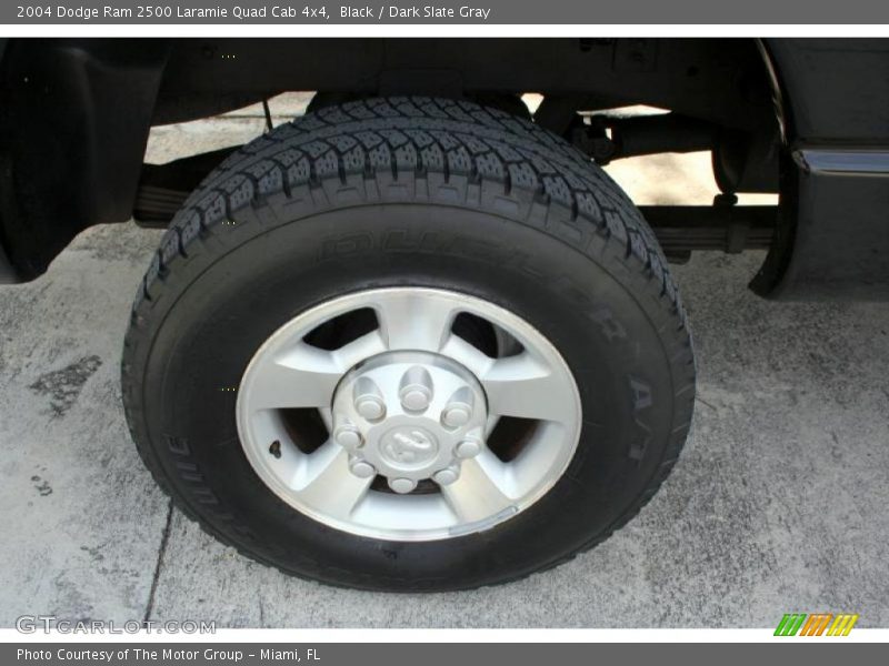 Black / Dark Slate Gray 2004 Dodge Ram 2500 Laramie Quad Cab 4x4