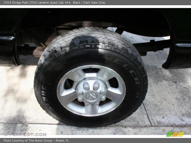 Black / Dark Slate Gray 2004 Dodge Ram 2500 Laramie Quad Cab 4x4