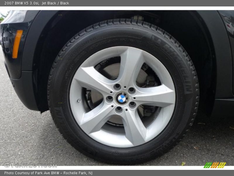 Jet Black / Black 2007 BMW X5 3.0si