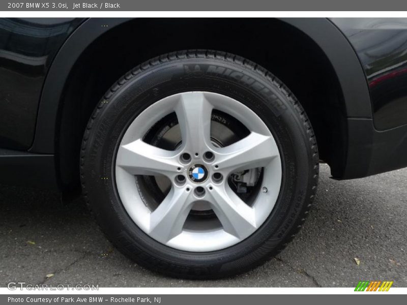 Jet Black / Black 2007 BMW X5 3.0si