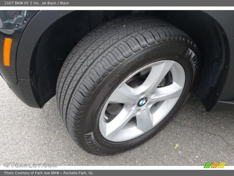 Jet Black / Black 2007 BMW X5 3.0si