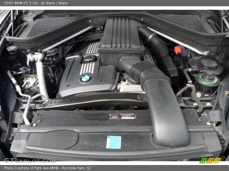 Jet Black / Black 2007 BMW X5 3.0si