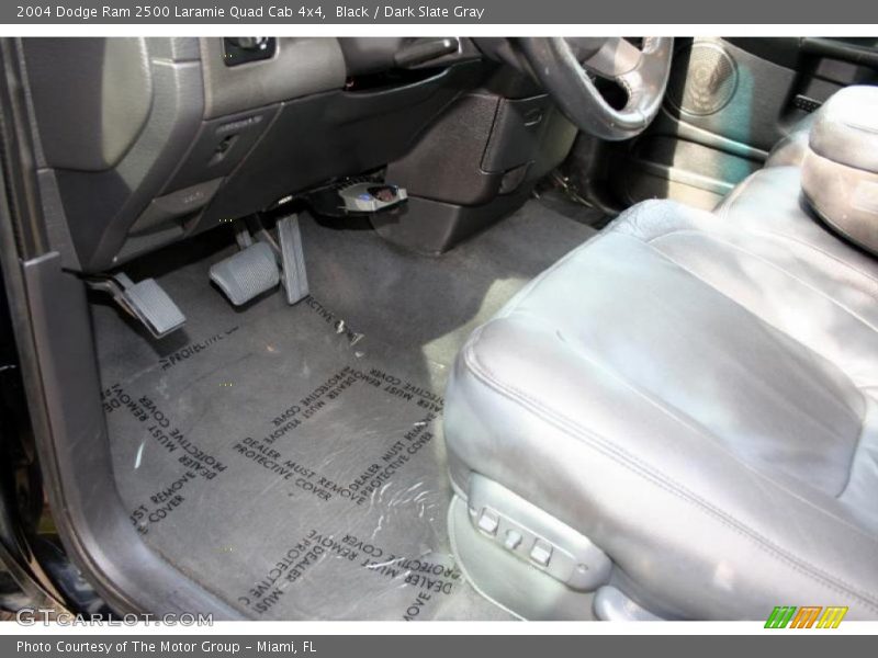 Black / Dark Slate Gray 2004 Dodge Ram 2500 Laramie Quad Cab 4x4