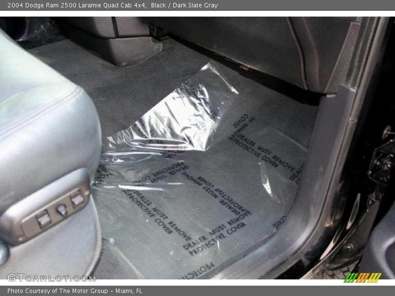 Black / Dark Slate Gray 2004 Dodge Ram 2500 Laramie Quad Cab 4x4