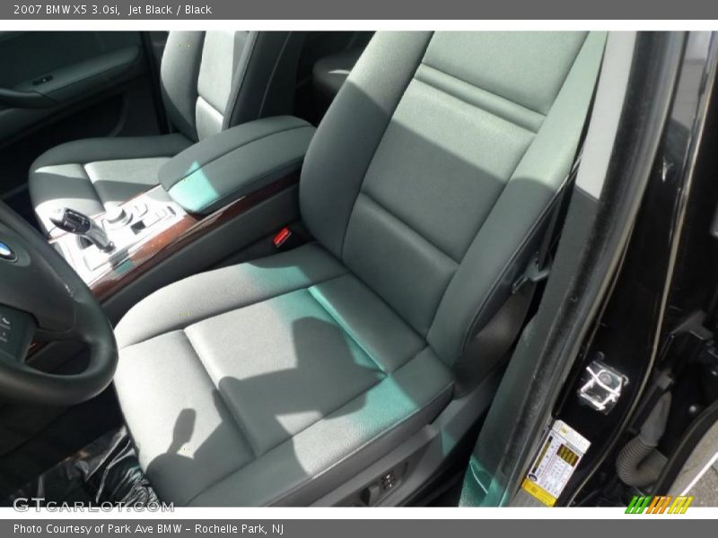 Jet Black / Black 2007 BMW X5 3.0si