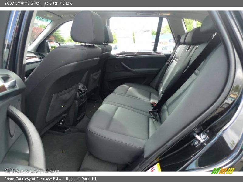 Jet Black / Black 2007 BMW X5 3.0si