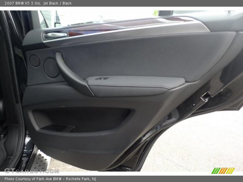 Jet Black / Black 2007 BMW X5 3.0si