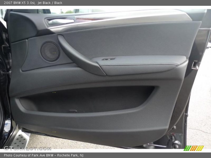Jet Black / Black 2007 BMW X5 3.0si