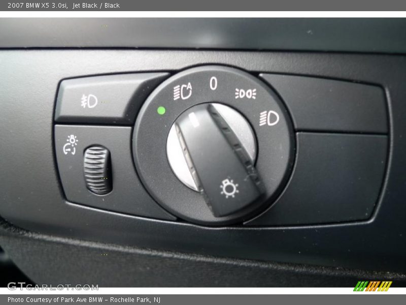 Jet Black / Black 2007 BMW X5 3.0si