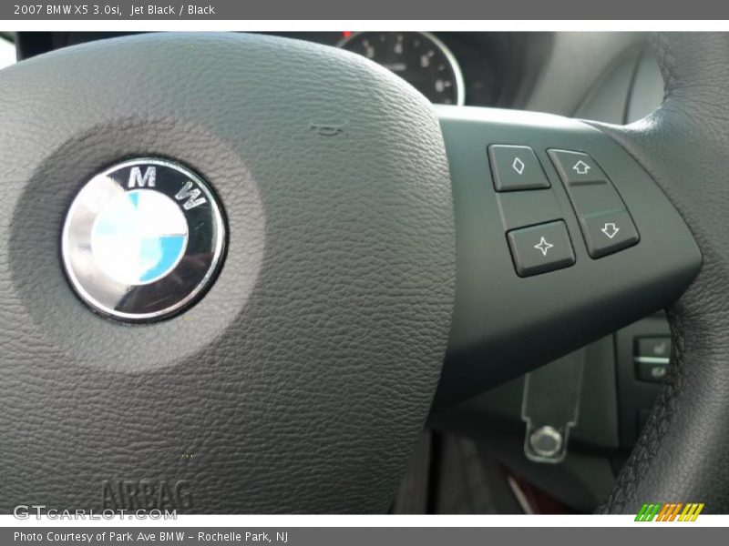 Jet Black / Black 2007 BMW X5 3.0si