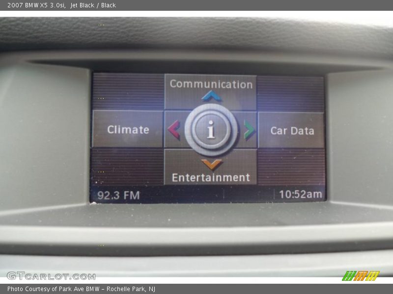 Jet Black / Black 2007 BMW X5 3.0si