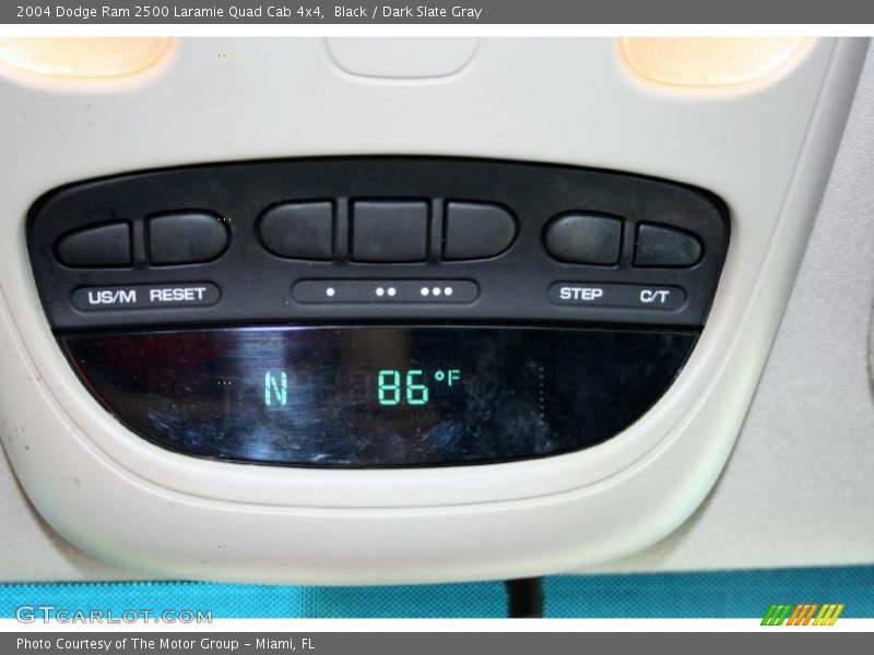 Black / Dark Slate Gray 2004 Dodge Ram 2500 Laramie Quad Cab 4x4