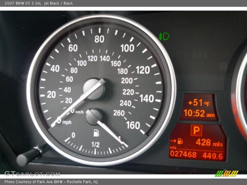 Jet Black / Black 2007 BMW X5 3.0si